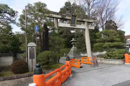 城南宮の鳥居