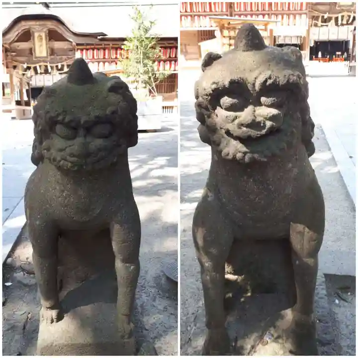 大崎八幡宮の狛犬