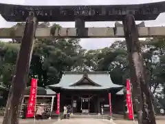 都萬神社の鳥居