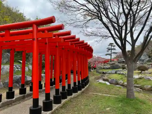 高山稲荷神社の鳥居