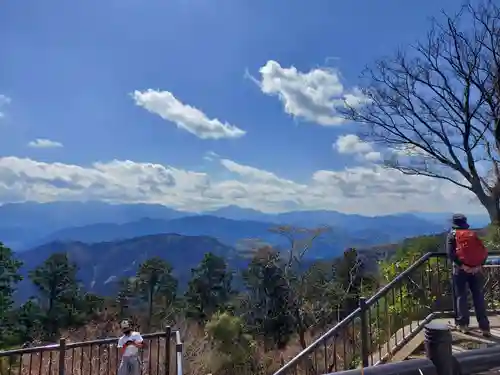 高尾山薬王院の景色