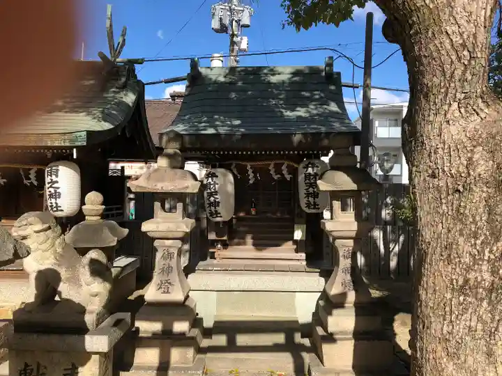 長瀨神社の末社・摂社