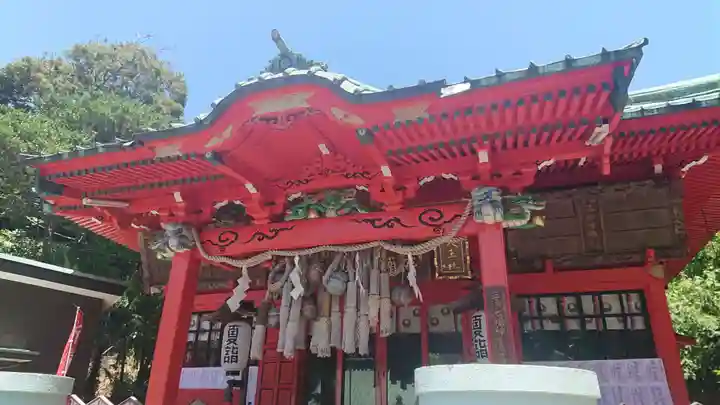 海南神社の本殿・本堂