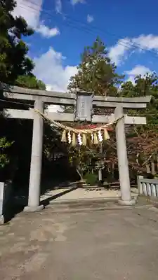 鎮守府八幡宮の鳥居