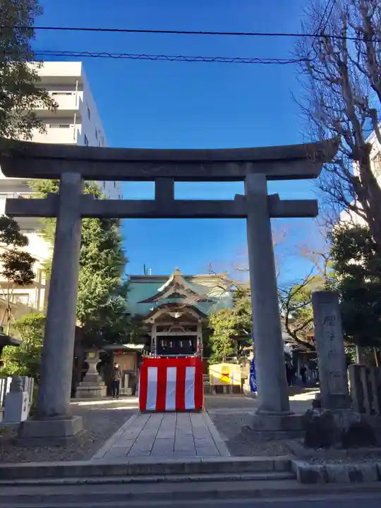 猿江神社の鳥居