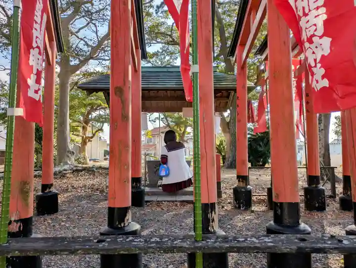 白王稲荷神社の手水舎