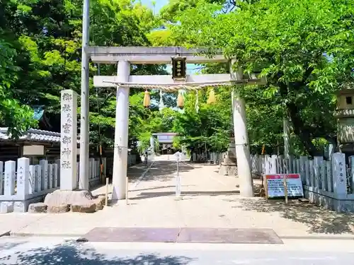 富部神社の鳥居