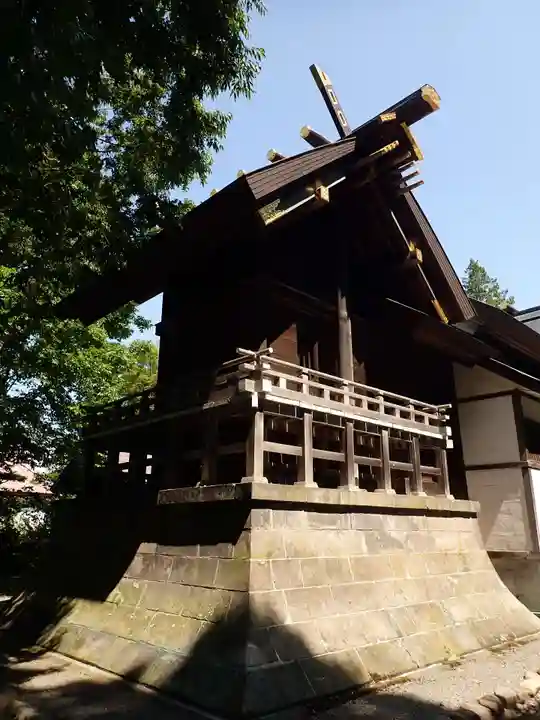 比布神社の本殿・本堂