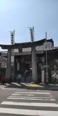 櫛田神社の鳥居