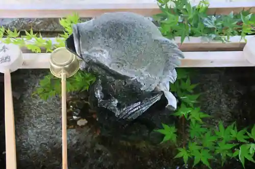 神炊館神社 ⁂奥州須賀川総鎮守⁂の手水舎