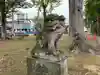 諏訪神社の狛犬