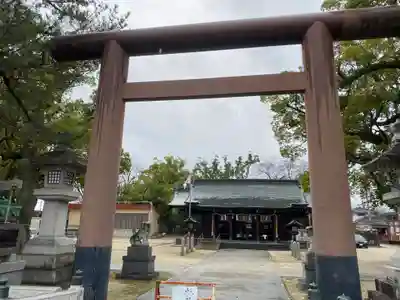 佐賀縣護國神社の鳥居