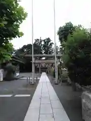 六所神社の鳥居