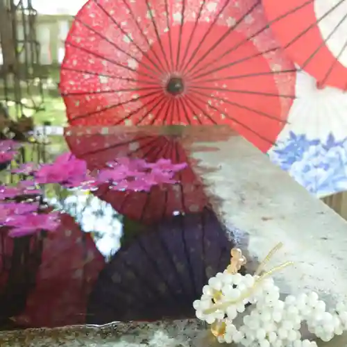 若宮神明社の手水舎