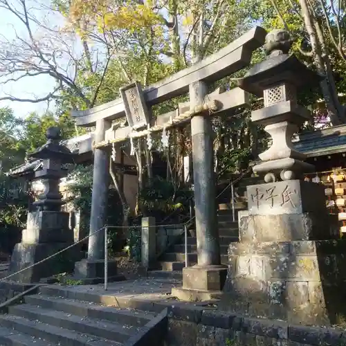 篠崎浅間神社の鳥居