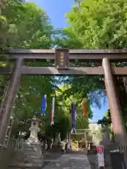 諏訪神社の鳥居