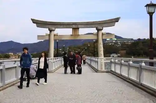 八百富神社の鳥居