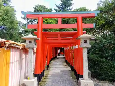 諏訪神社の鳥居