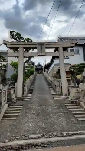 羽黒神社の鳥居