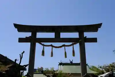 難波大社 生國魂神社の鳥居