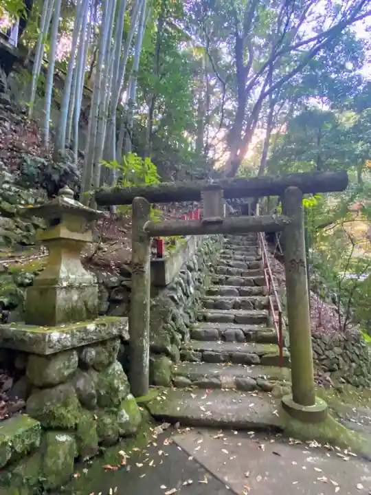 出世不動尊 の鳥居