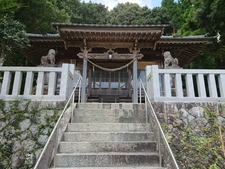 白鳥神社の本殿・本堂