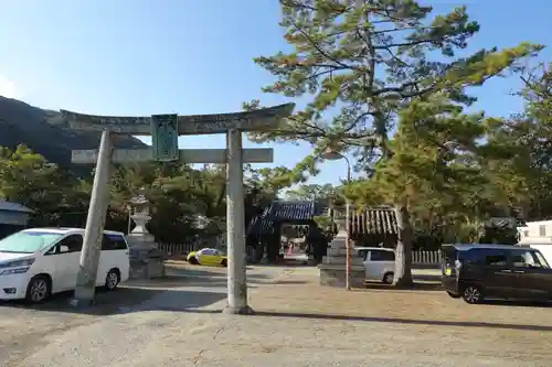 洲本八幡神社の鳥居