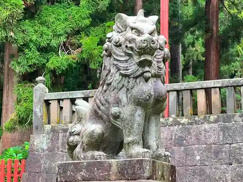 岩木山神社の狛犬