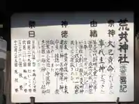 荒井神社の御朱印