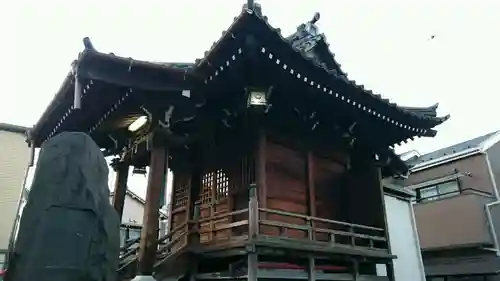 白魚稲荷神社の本殿・本堂