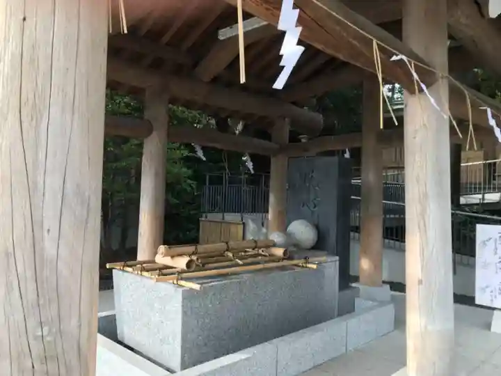 東郷神社の手水舎