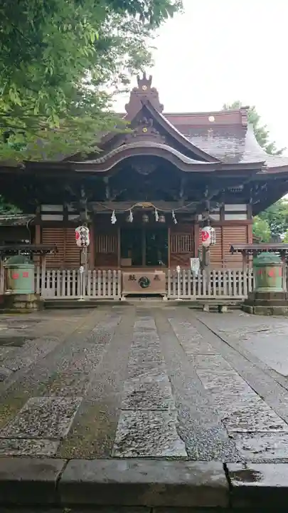 滝野川八幡神社の本殿・本堂