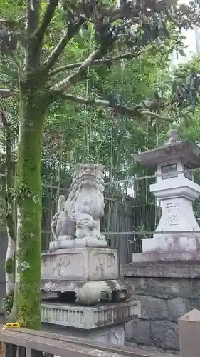 別雷神社の狛犬