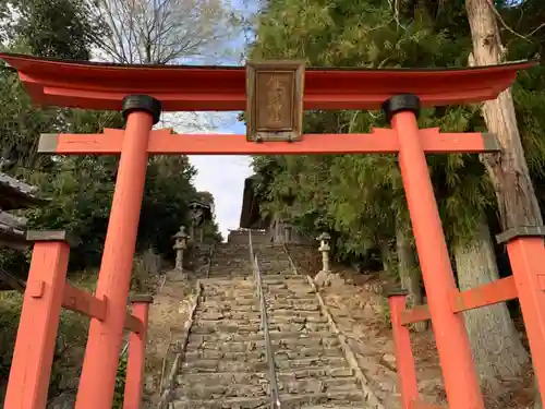 大川瀬住吉神社の鳥居