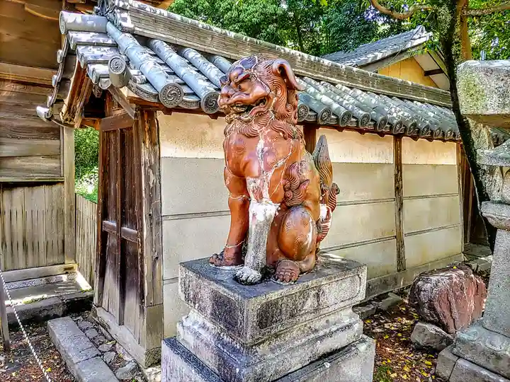 御剱八幡宮の狛犬