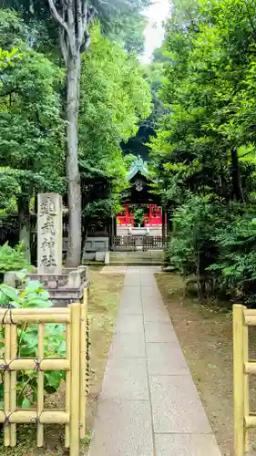 白金氷川神社の末社・摂社