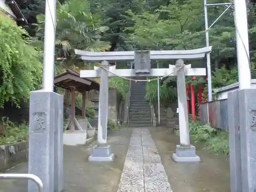 杉山神社の鳥居