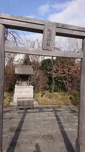 鉄道神社の本殿・本堂