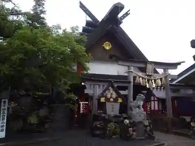 冨士山小御嶽神社の本殿・本堂