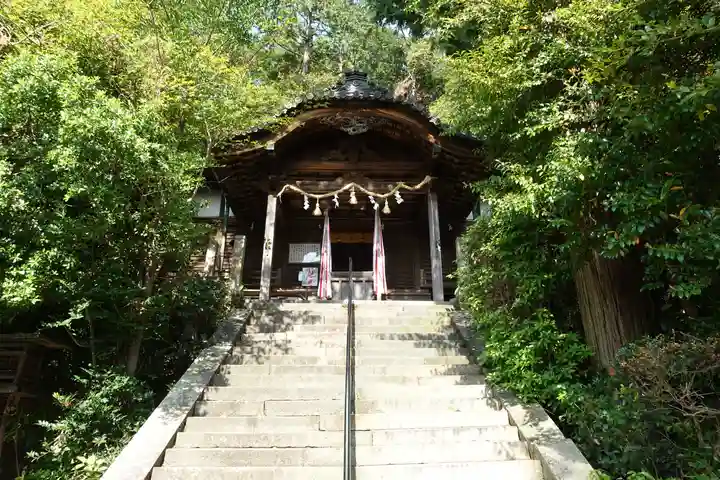 伊勢部柿本神社の本殿・本堂