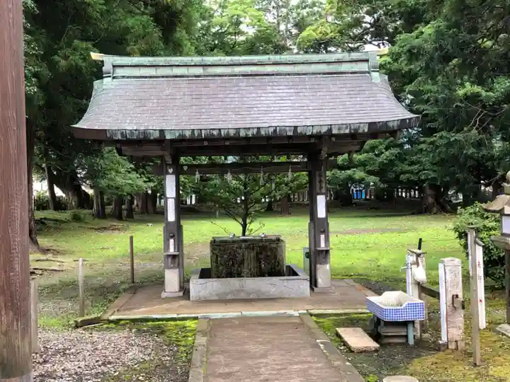 若狭姫神社(若狭彦神社下社)の手水舎