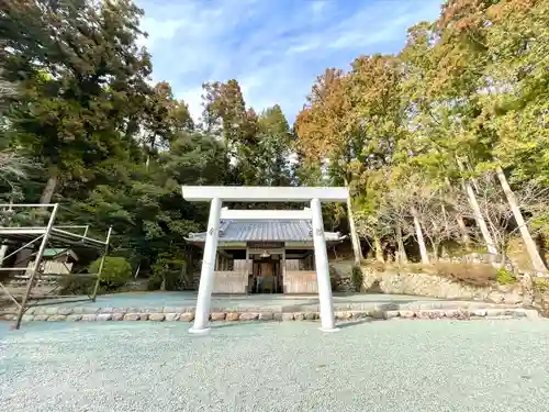 紀師神社の鳥居