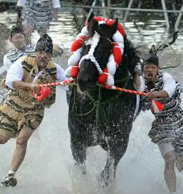 八代神社のお祭り
