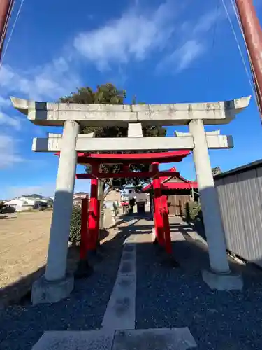 女体神社の鳥居