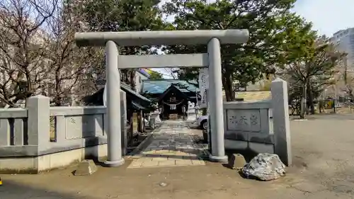 水天宮の鳥居