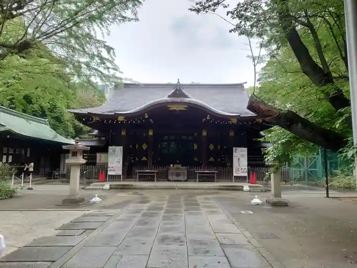 渋谷氷川神社の本殿・本堂