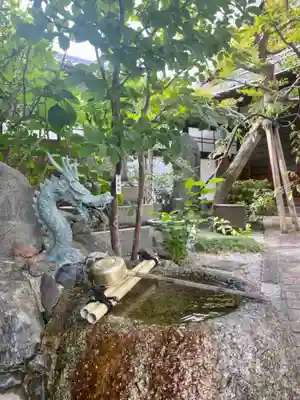 粟嶋堂宗徳寺の手水舎