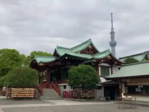 亀戸天神社の本殿・本堂