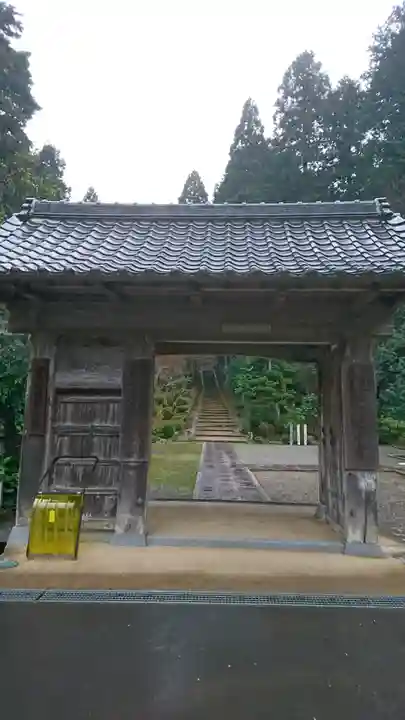 蓮華寺の山門・神門