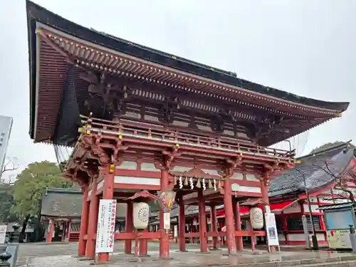 津島神社の山門・神門